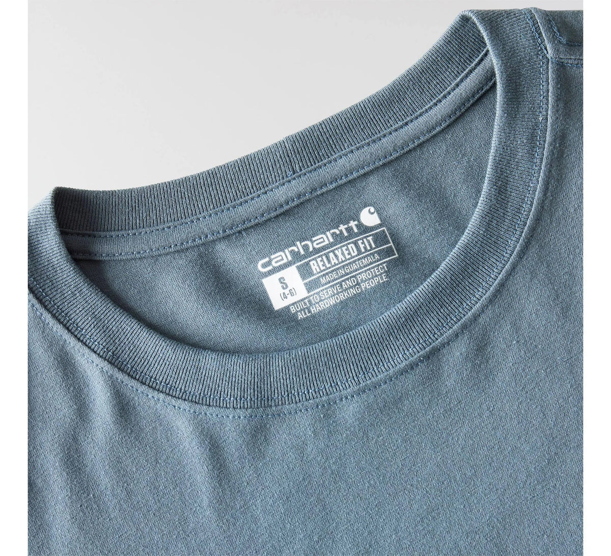 Women's Printed Pocket T-Shirt - Blue