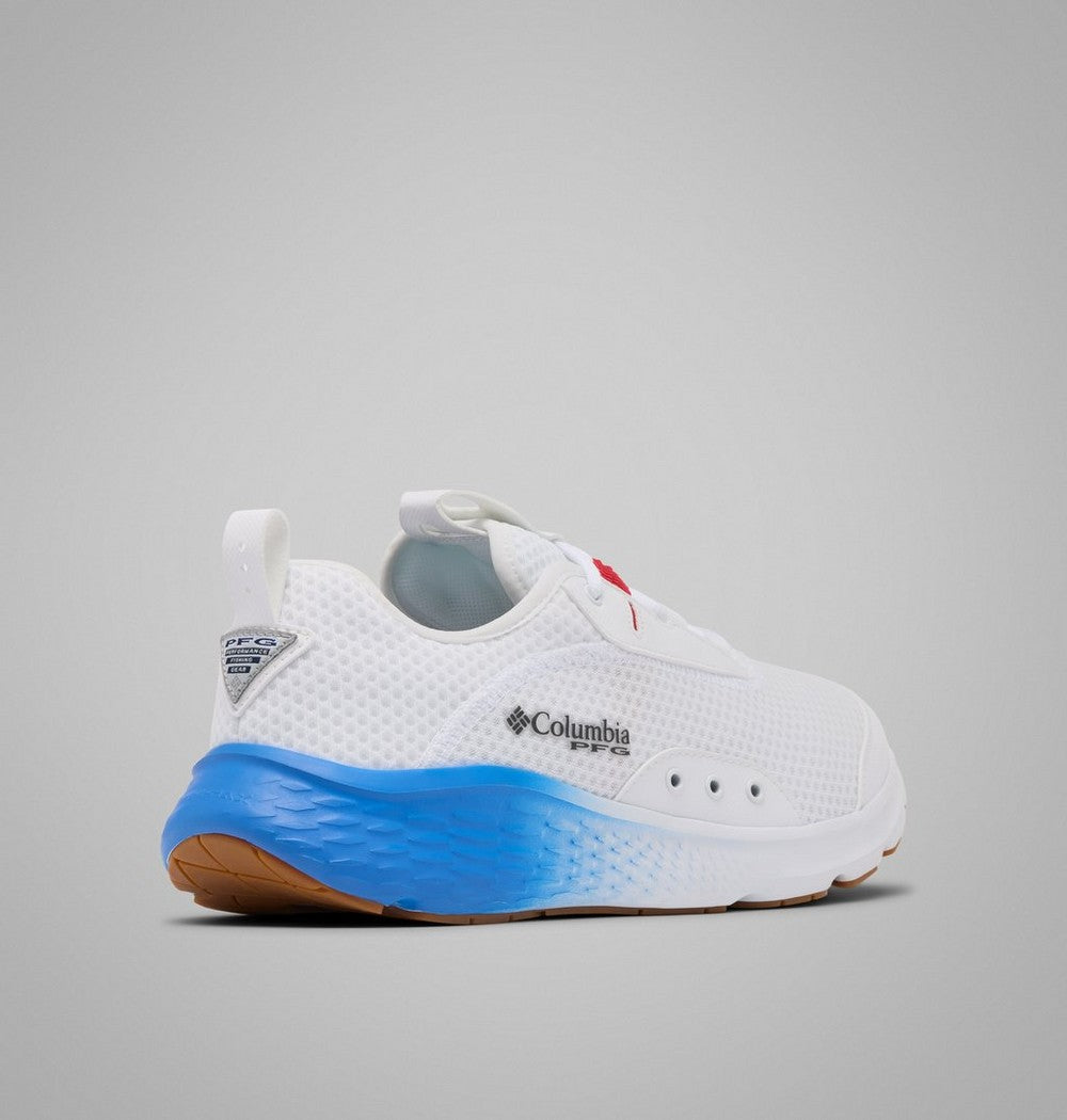 Men's Fishing Deck Shoe - Blue Red