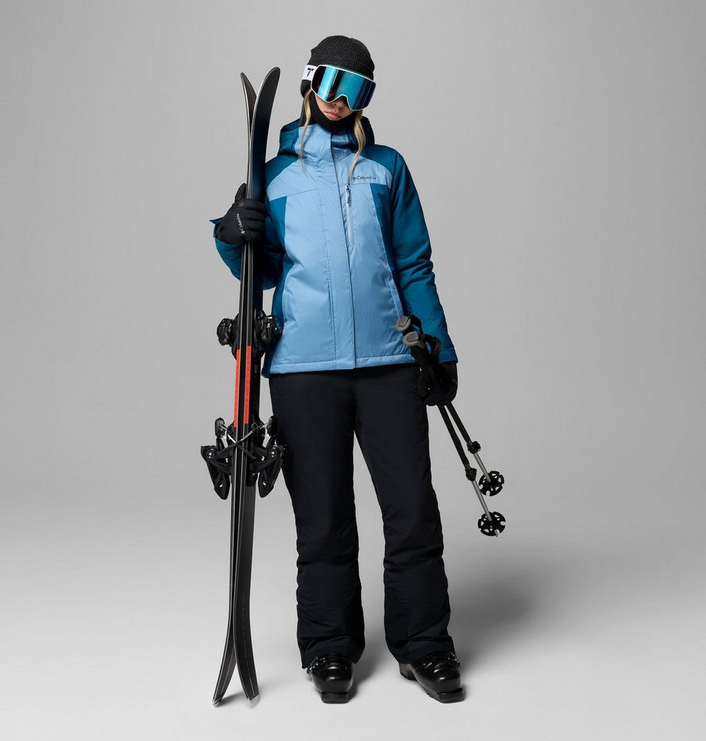 Women's Insulated Ski Jacket - Blue