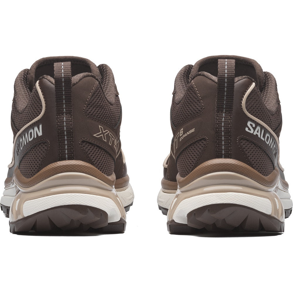 Stitched Textile And Synthetic Sneakers - Brown