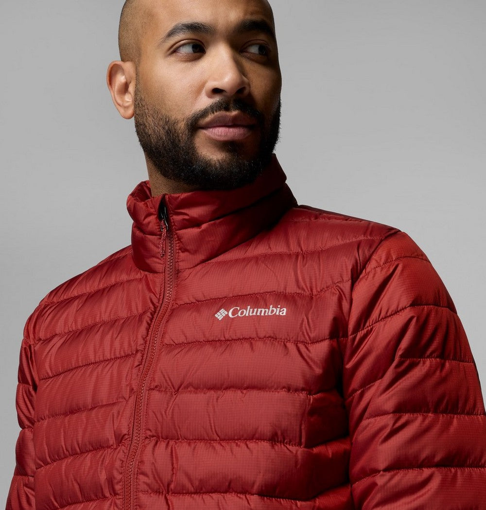 Men's Insulated Puffer Jacket - Red