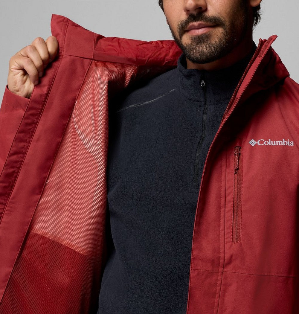 Men's Waterproof Rain Jacket - Blue