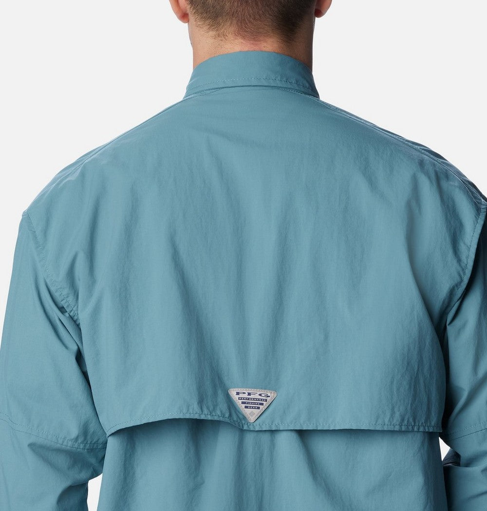 Men's Tall Long-Sleeve Vented Fishing Shirt - Gray