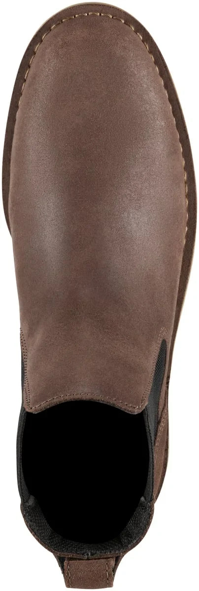 Men's Suede Chelsea Boot - Brown