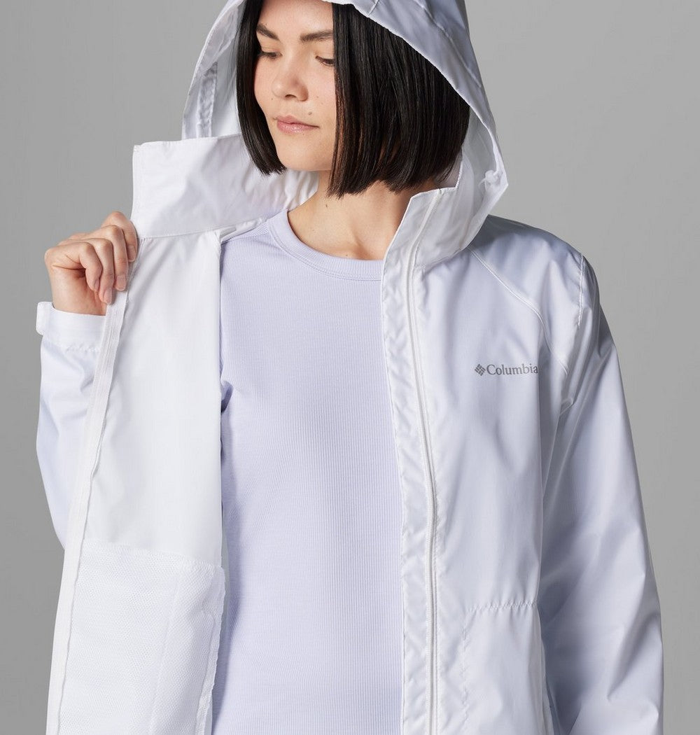 Women's Packable Water-Repellent Jacket - Blue