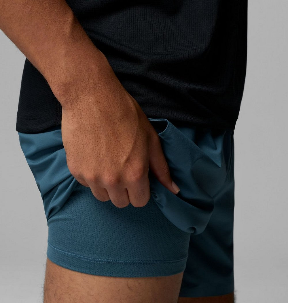 Men's Lined Running Shorts - Gray