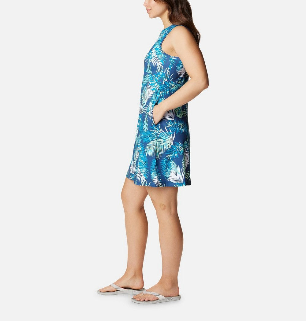 Women's UPF 50 Tank Dress - Gray Print