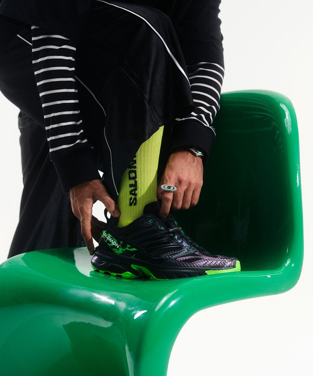 Caged Mesh Sneaker - Green
