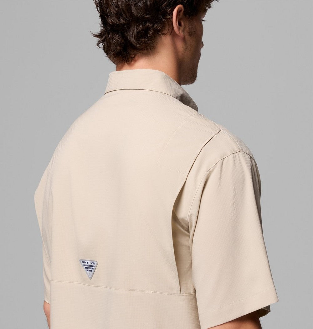 Men's Tall UPF 40 Team Fishing Shirt - Tan