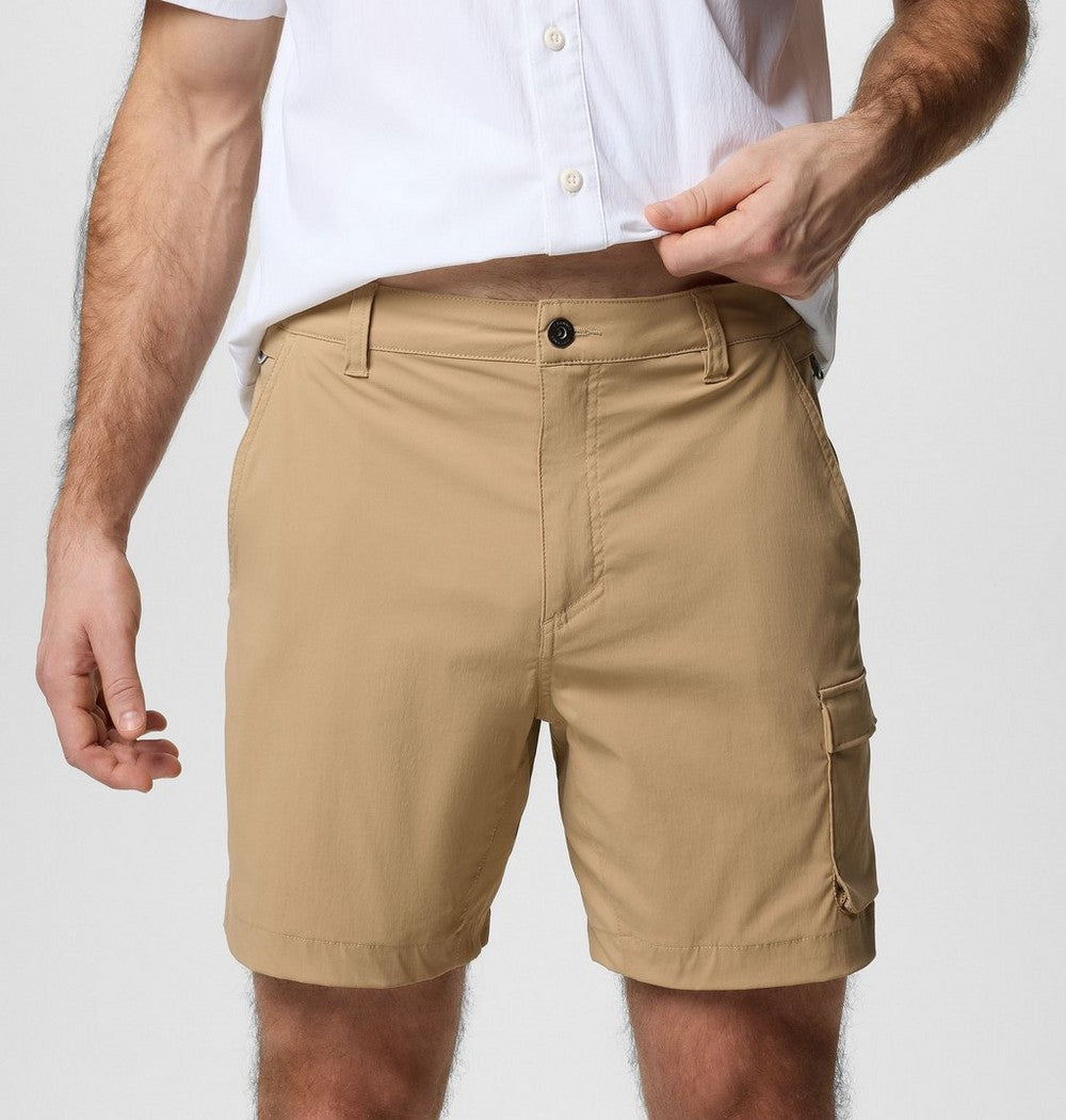 Men's Stretch Fishing Shorts - Cool Grey