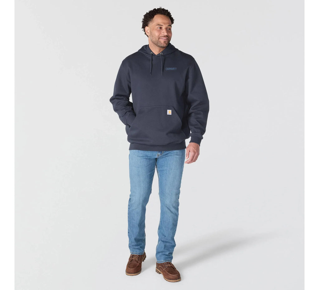 Men's Graphic Hooded Sweatshirt - Olive