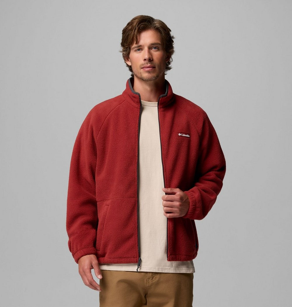 Men's Full-Zip Fleece Jacket - Sage