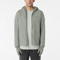 Men's Insulated Hooded Jacket - Gray