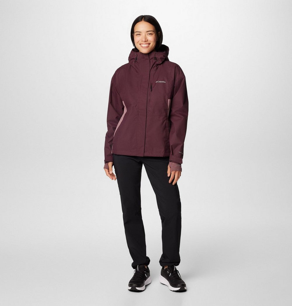 Women's Waterproof Rain Jacket - Coral