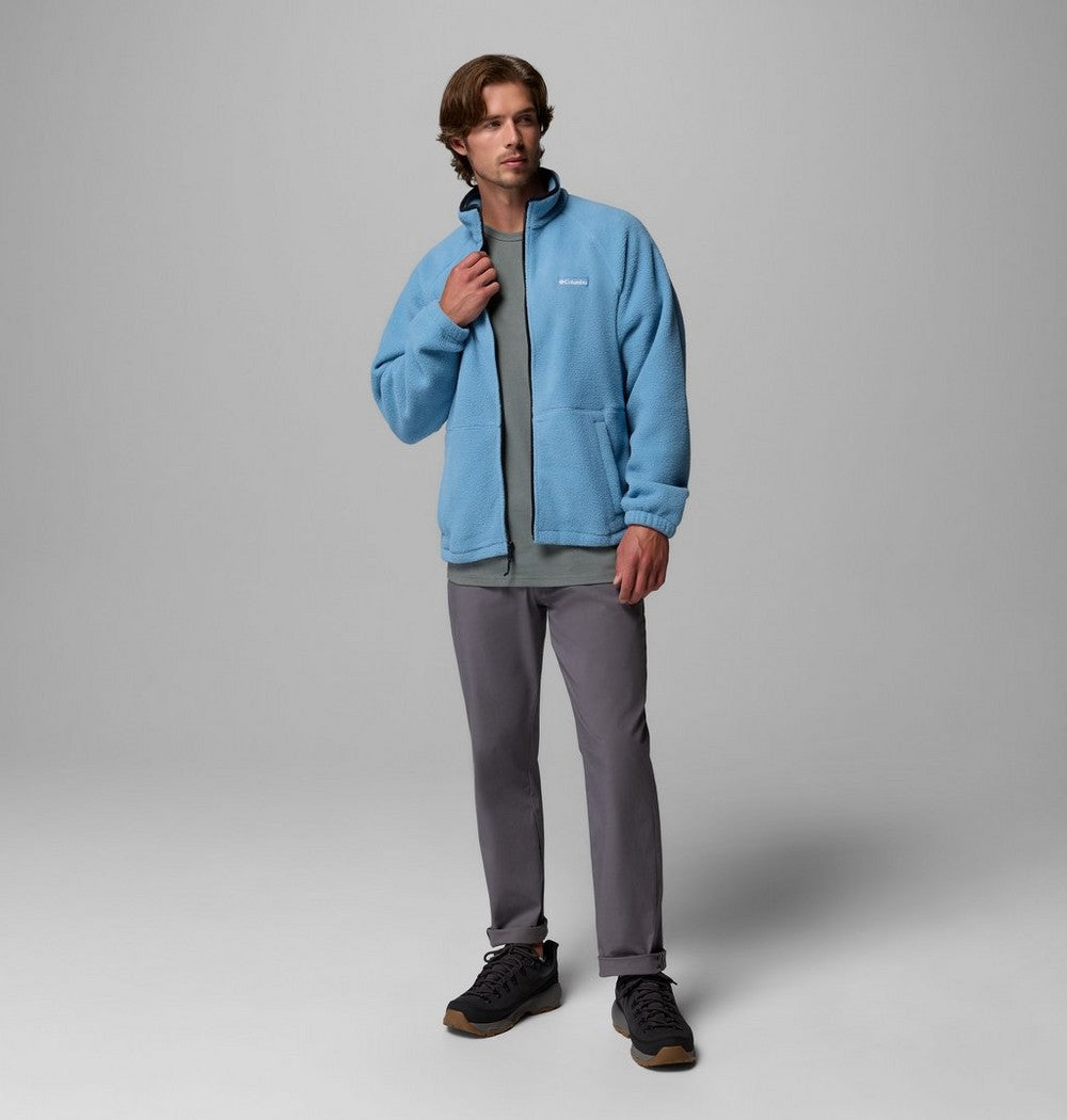 Men's Full-Zip Fleece Jacket - Sage