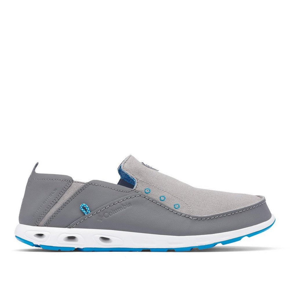 Men's Vented Slip-On Boat Shoe - Gray