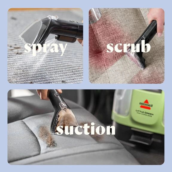 Mini Cordless Portable Carpet Cleaner