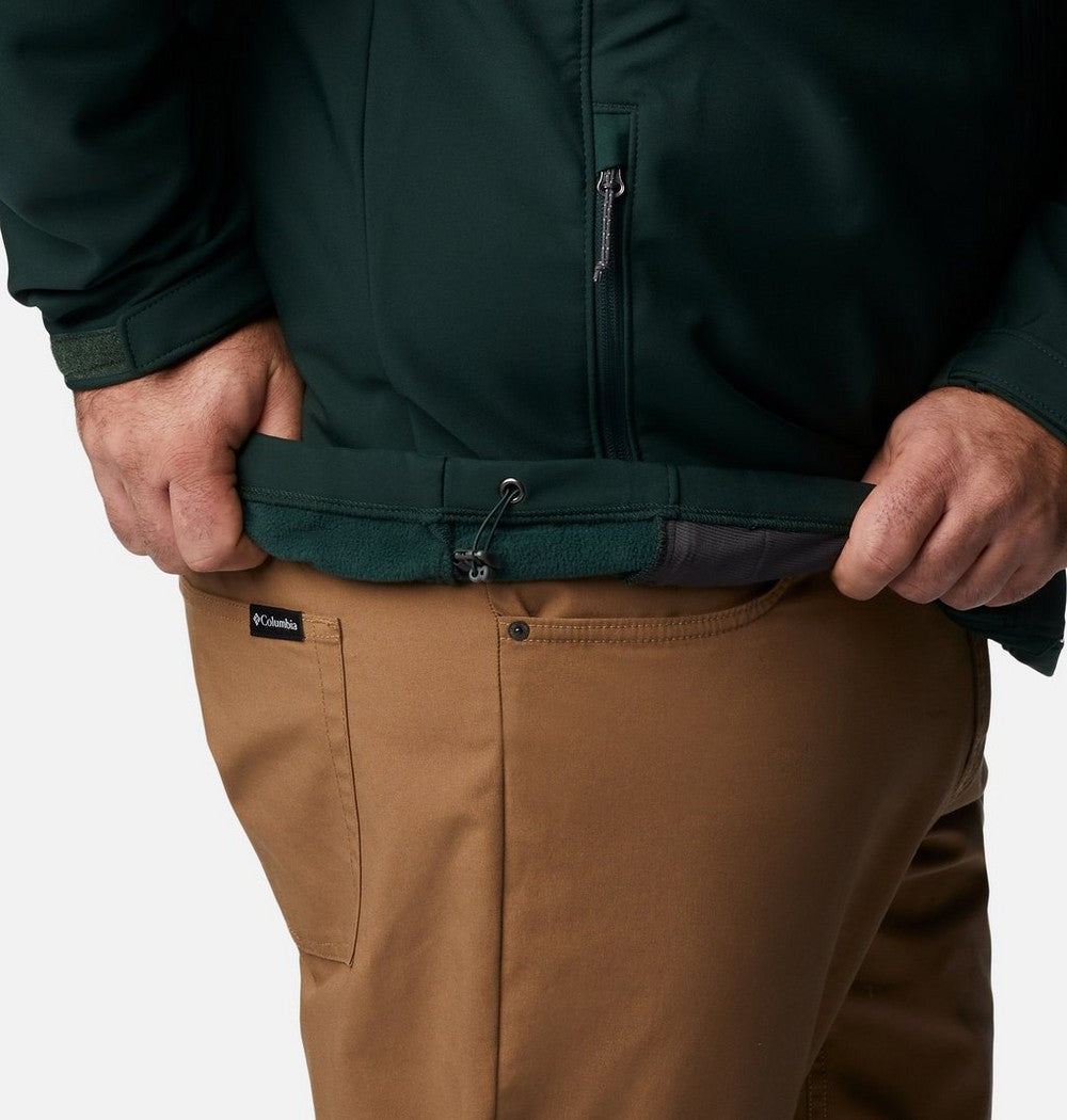 Men's Big Softshell Jacket - Grey