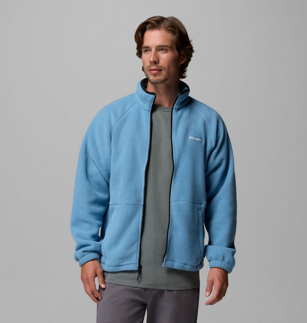Men's Full-Zip Fleece Jacket - Sage