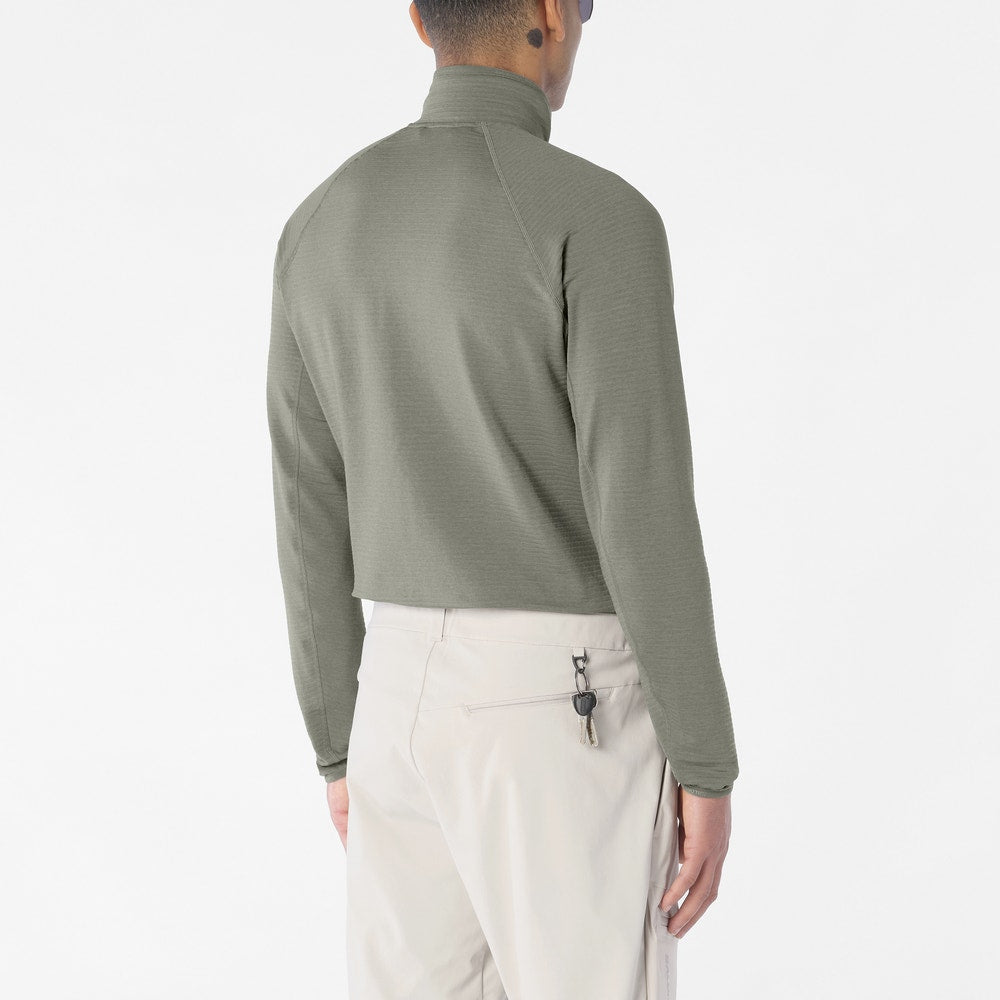 Men's Lightweight Full-Zip Fleece - Gray