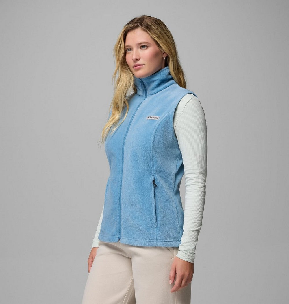 Women's Fleece Vest - Chalk