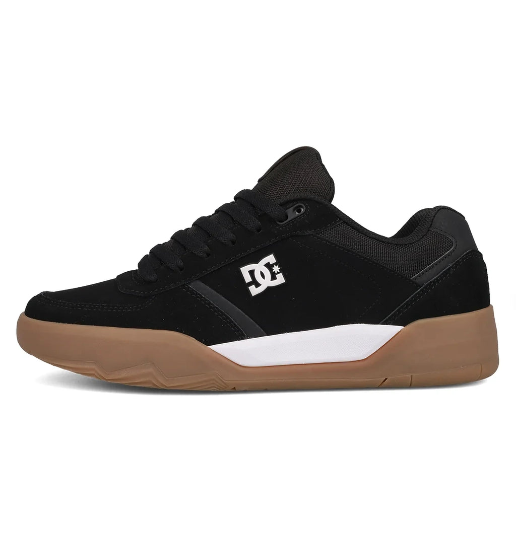 Men's Suede Skate Sneaker - Black White Gum