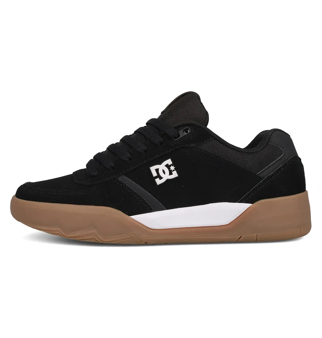 Men's Suede Skate Sneaker - Black White Gum