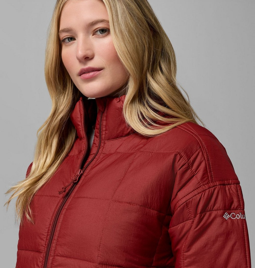 Women's Packable Quilted Jacket - Mauve