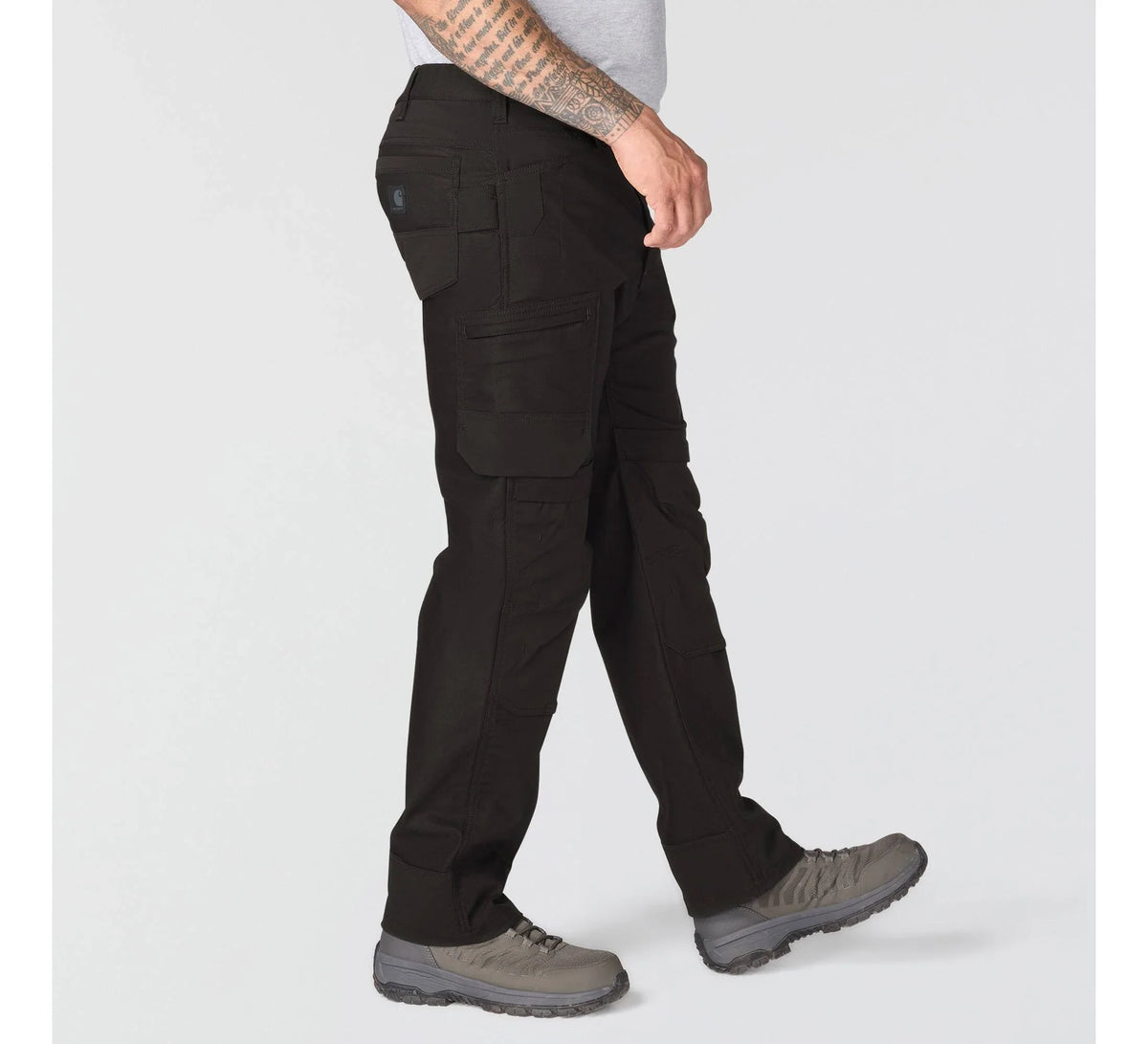 Men's Stretch Canvas Work Pants - Black