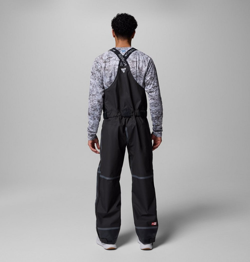 Men's Waterproof Fishing Bib - Black