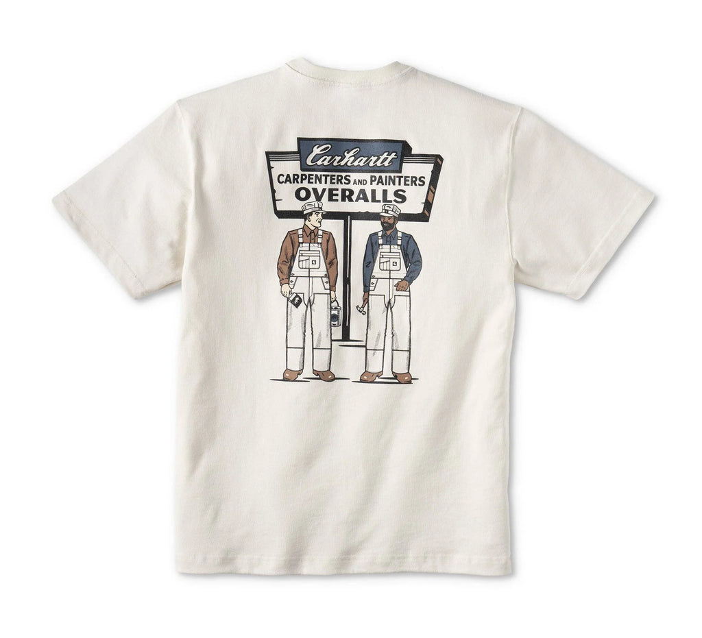 Men's Heavyweight Loose Painter T-Shirt - Chalk