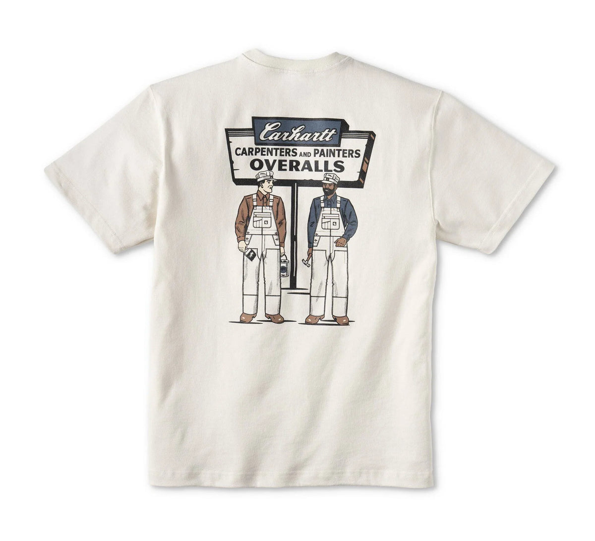 Men's Heavyweight Loose Painter T-Shirt - Chalk