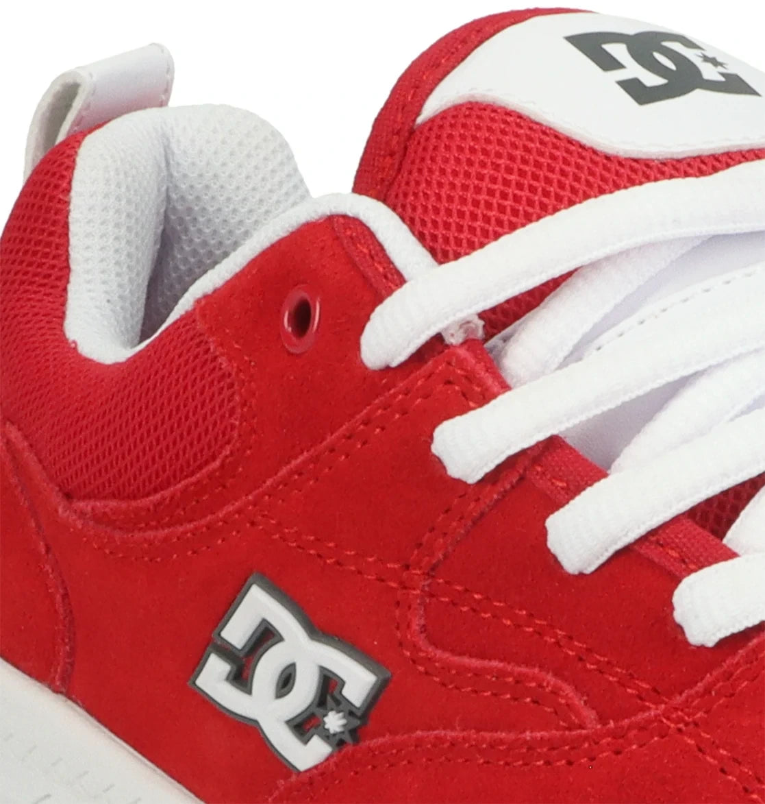 Men's Padded Skate Sneakers - Red White Black