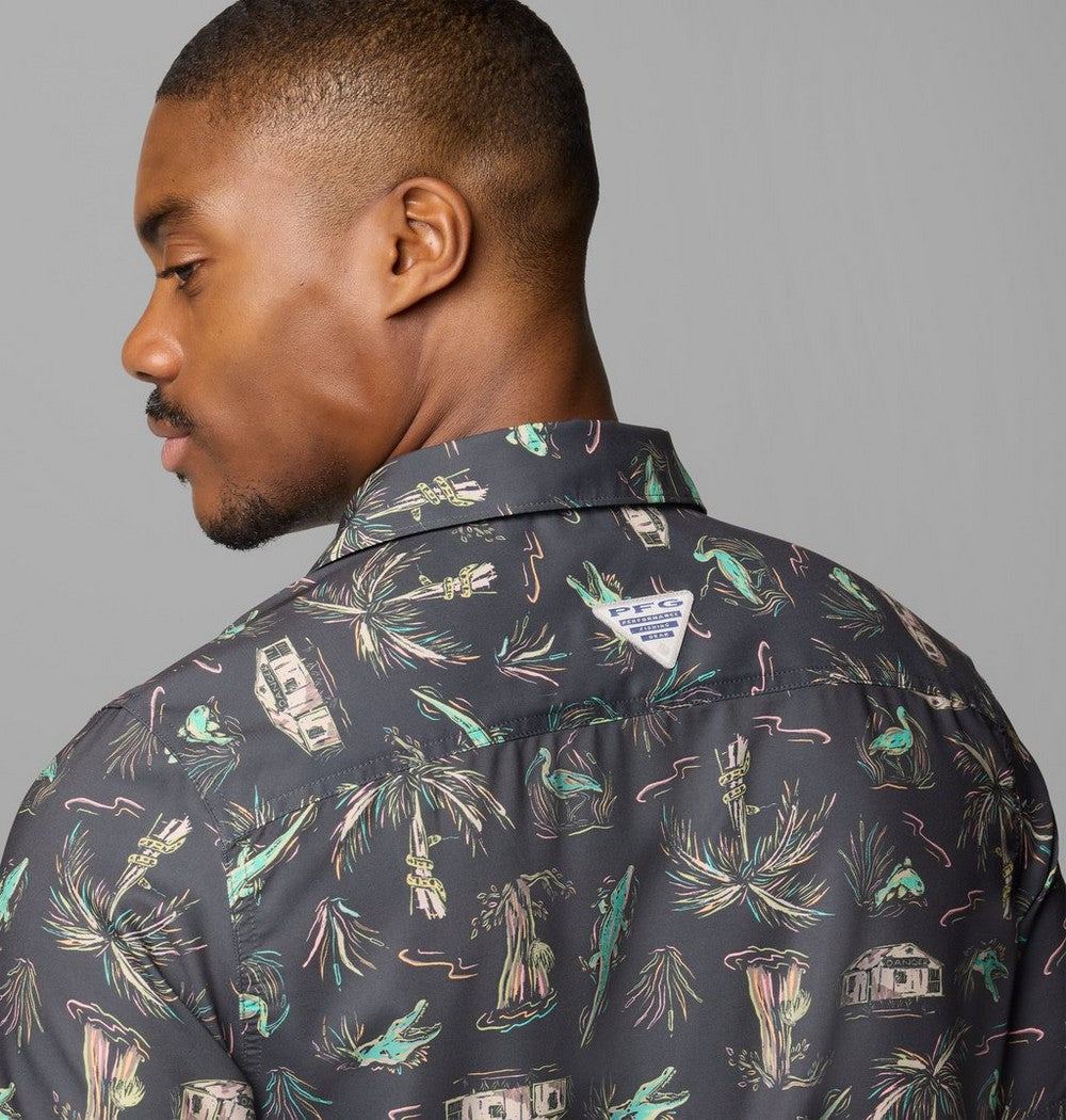 Men's Printed UPF 50 Fishing Shirt