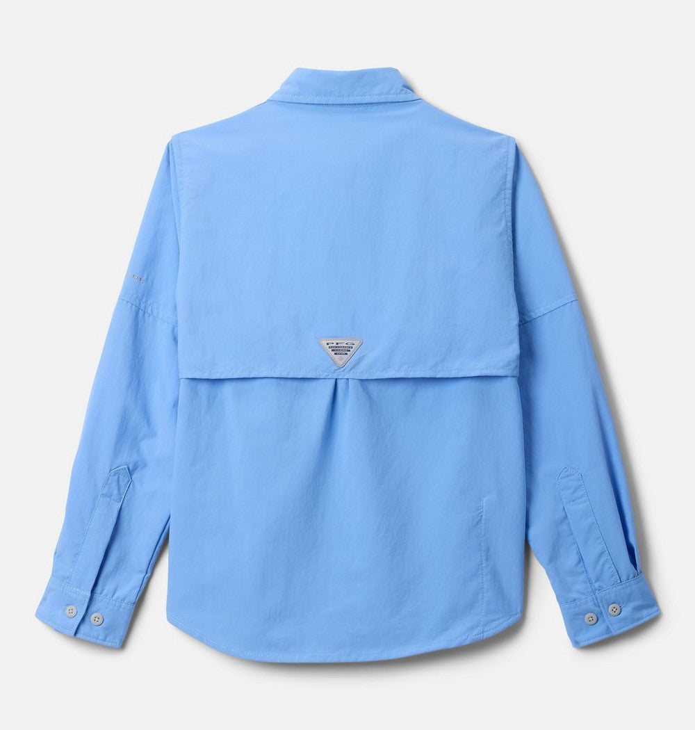 Boys' Long Sleeve Fishing Shirt - Grey
