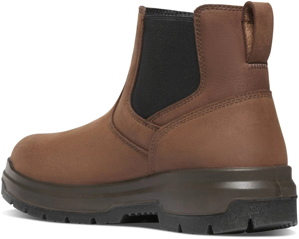Men's 6-Inch Waterproof Work Chelsea Boot - Brown