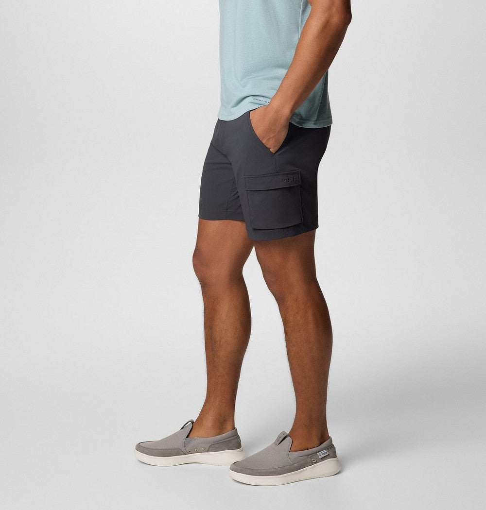 Men's Stretch Fishing Shorts - Cool Grey