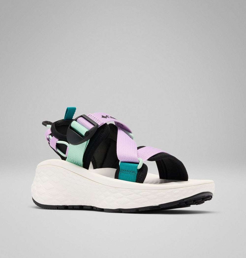 Women's Trail Strap Sandal - White Black