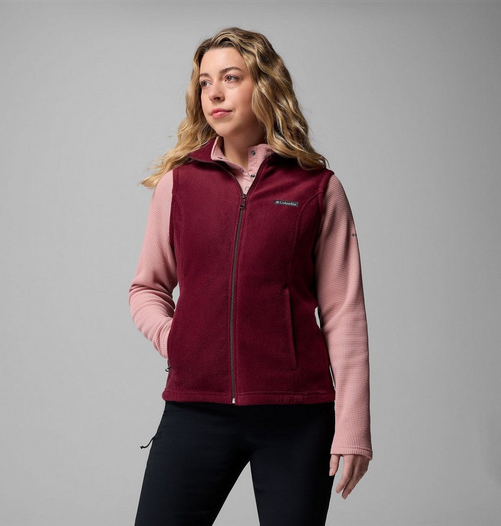 Women's Fleece Vest - Chalk