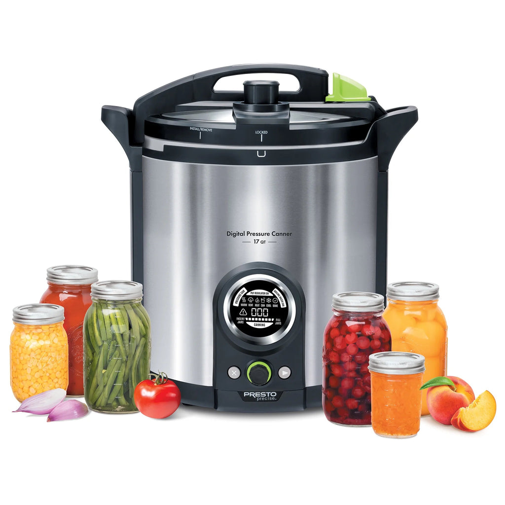 Presto 17 Qt Stainless Steel Electric Pressure Canner, Silver - 02152