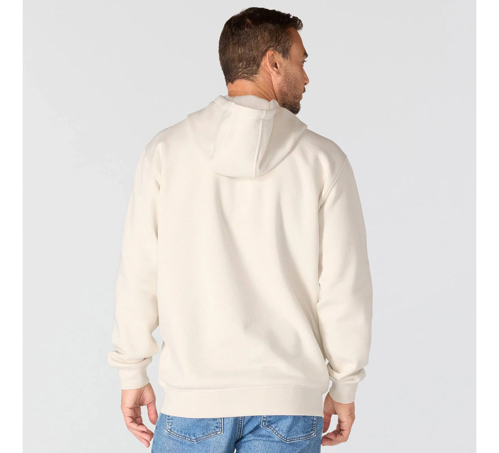 Men's City Graphic Fleece Pullover Hoodie - Tan
