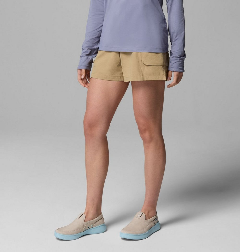 Women's Stretch Fishing Shorts - Green
