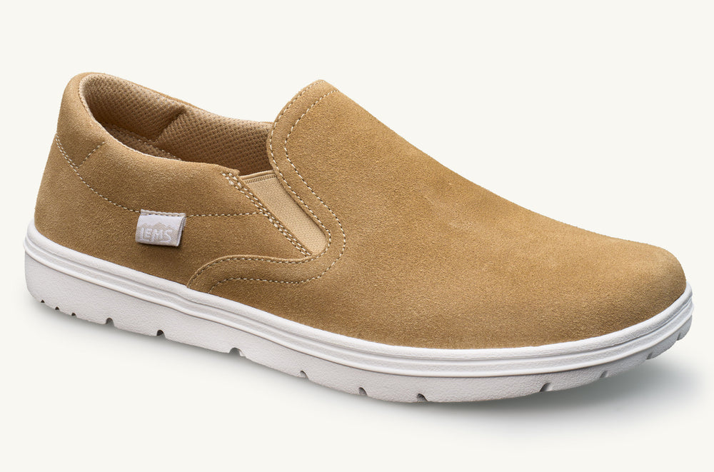 Women's Suede Slip-On Shoe - Driftwood