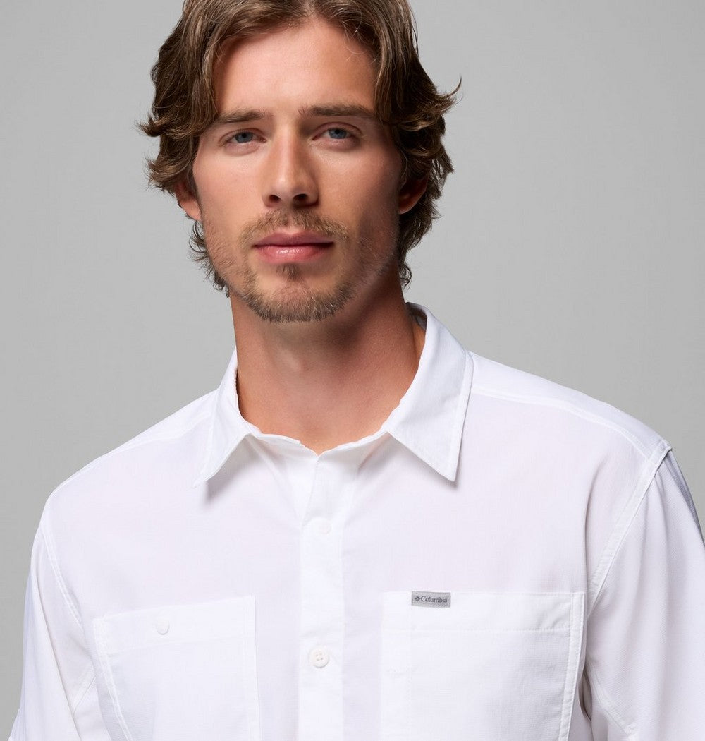 Men's UPF 100 Utility Long Sleeve Shirt - Gray