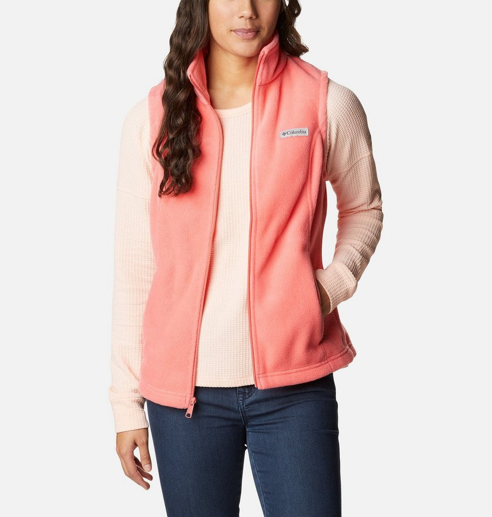 Women's Fleece Vest - Chalk
