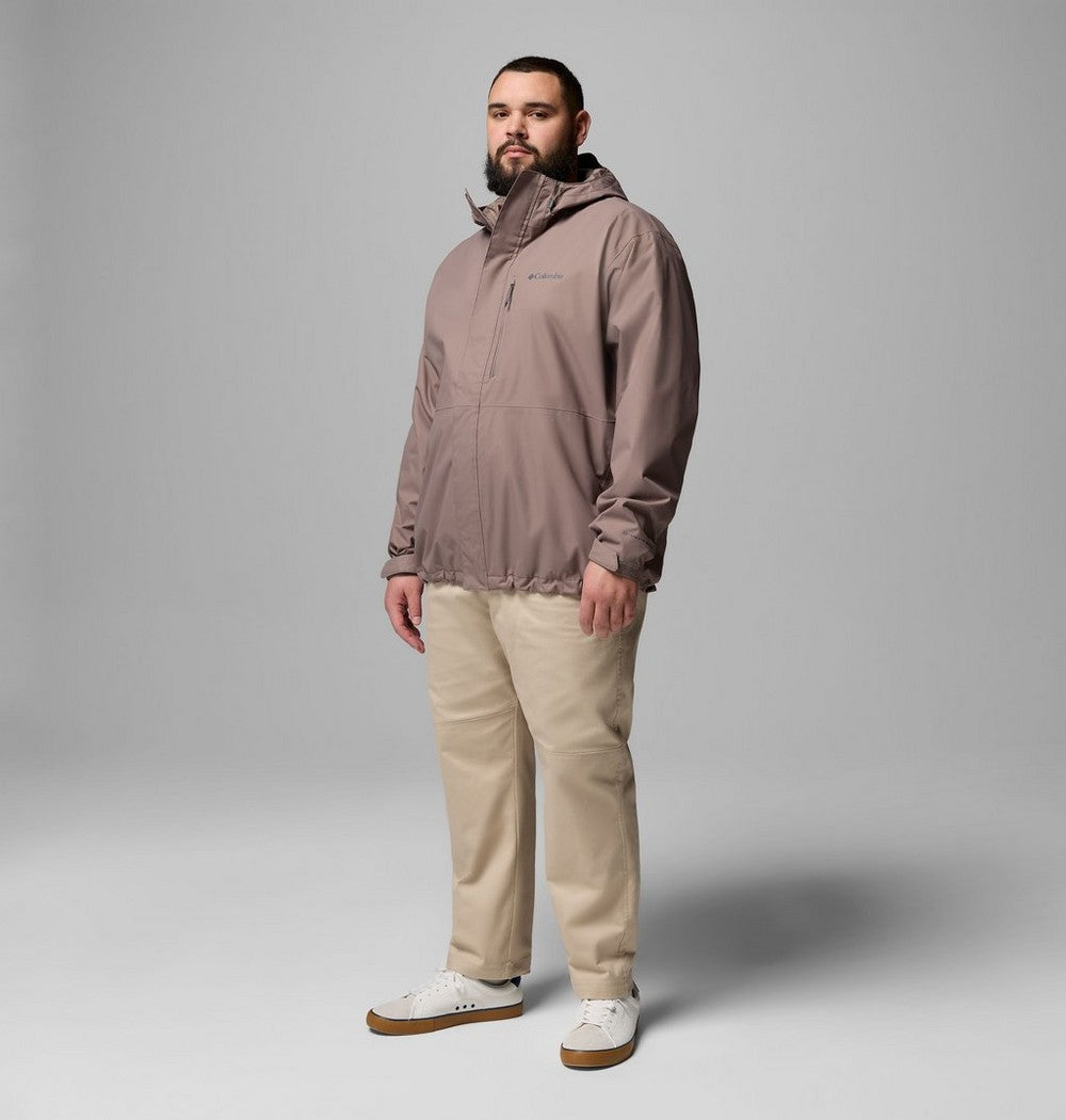 Men's Big Waterproof Rain Jacket - Red