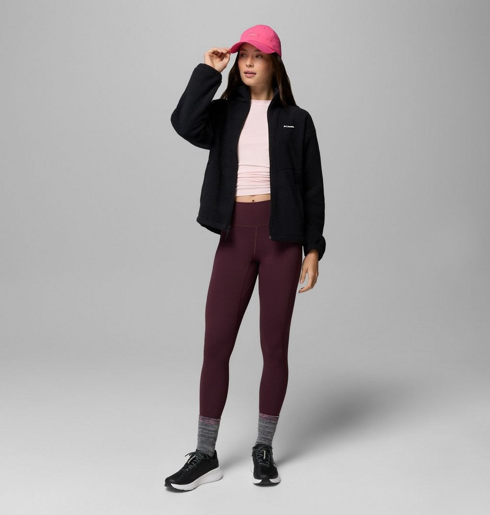 Women's Full-Zip Fleece Jacket - Tobacco