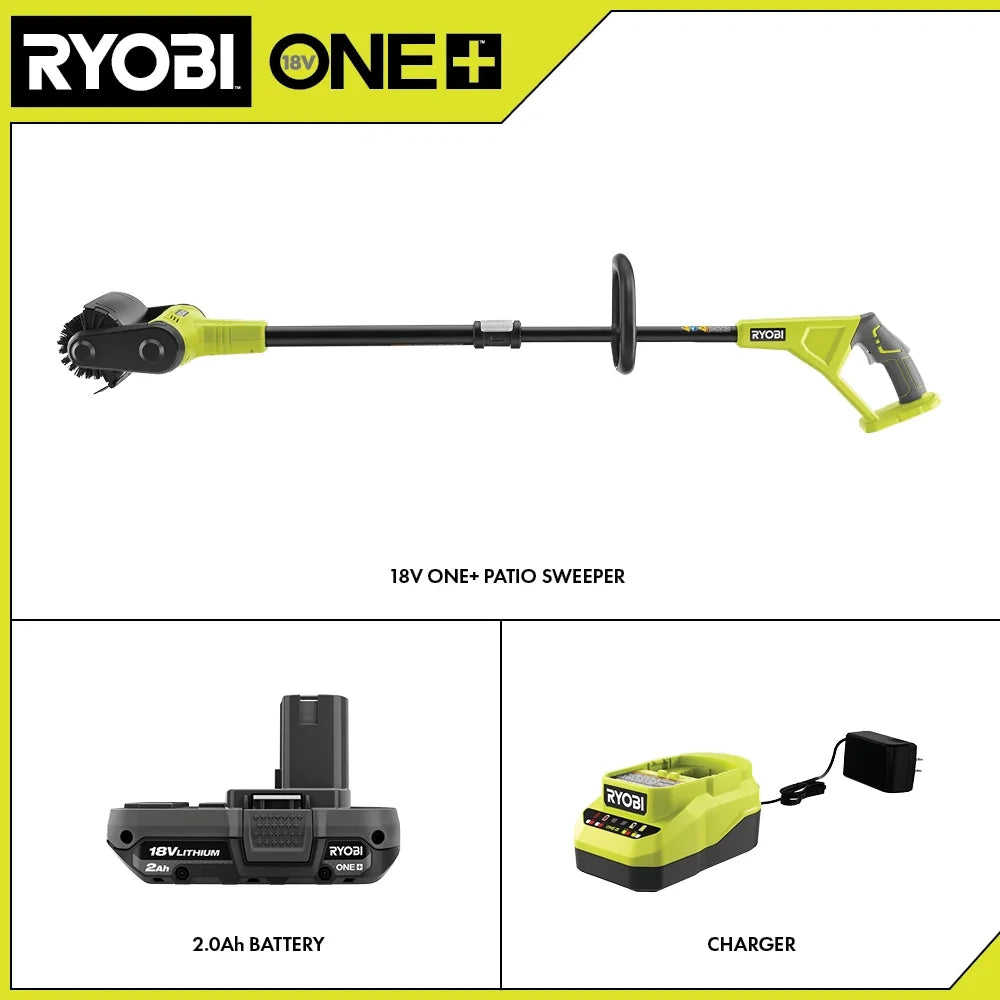 18V Cordless Outdoor Patio Cleaner Kit
