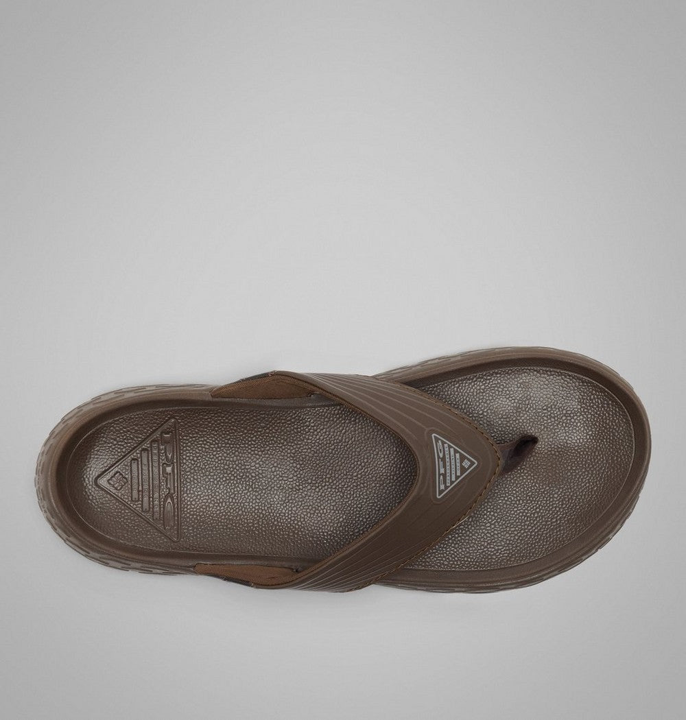 Men's Cushioned Fishing Flip Flop - Brown