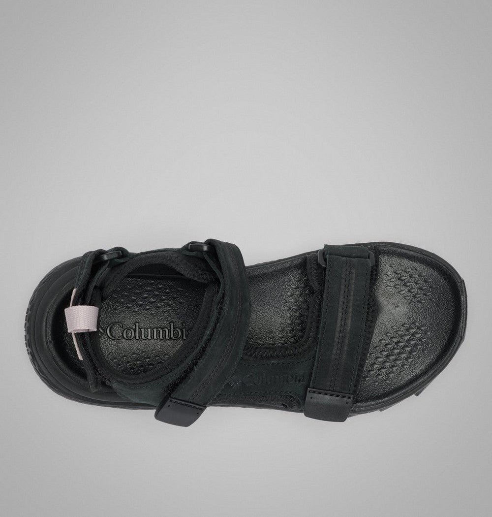 Women's Adjustable Nubuck Hiking Sandal - Black